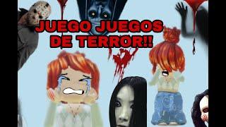 JUGANDO JUEGOS DE TERROR!! ️️