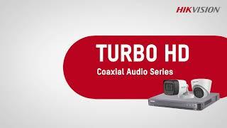 Hikvision D0T Camera - Turbo HD Coaxial Audio Series