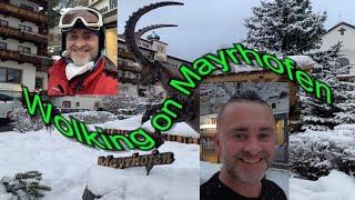 Прогулка по Майрхофену. Walking on Mayrhofen. הליכה קטנה במאיירהופן