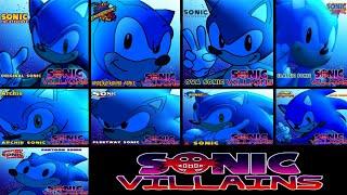 Sonic Alternative's versions in Sonic Villains|fan made by me|fan film by @miitoons|Remastered