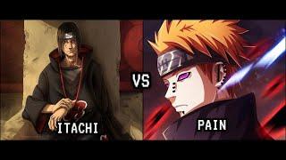 Pain vs  Itachi  Uchiha  Both powerful version gameplay com vs com