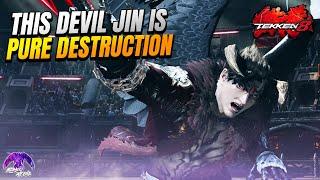 T8 v1.07 ▰ This Devil Jin Is Pure Destruction !【Tekken 8】