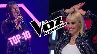 TOP 10 | BEST Blind Auditions In The Voice Argentina 2021 - Women