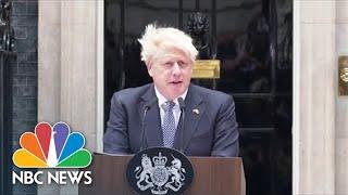 British Prime Minister Boris Johnson Resigns