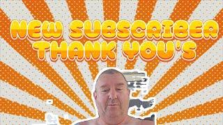 Thanks to new subscribers sept 2024