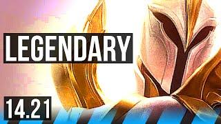 KAYLE vs AKSHAN (MID) | 11/1/4, Legendary, 500+ games | EUW Diamond | 14.21