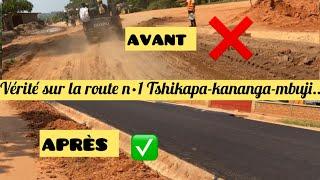 CONGO-KANANGA  Vérité sur la route TSHIKAPA-KANANGA ce que vous ignorez de la societé RABE-CONTRAC