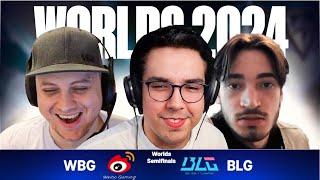 BLG  x WBG | SEMIFINAL WORLDS 2024 | ILHA DO CONGO