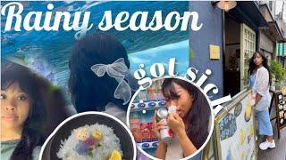 Rainy Season️, an Aquarium Date and a very random encounter‍️[storytime] Life in Japan Vlog