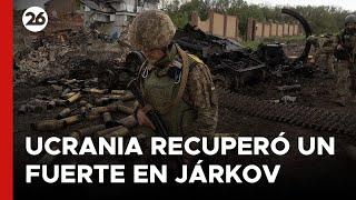 UCRANIA recuperó un fuerte en JÁRKOV