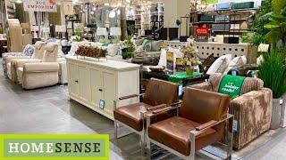 HOME SENSE SHOP WITH ME FURNITURE SOFAS ARMCHAIRS COFFEE TABLES DECOR SHOPPING STORE WALK THROUGH