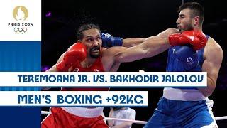  Teremoana Jr. vs. Bakhodir Jalolov  | Men's Boxing +92kg | #Paris2024 Highlights