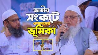 জাতীয় সংকটে ওলামাদের ভূমিকা | এবার মুখ খুললেন দেওনার পীর অধ্যক্ষ মিজানুর রহমান চৌধুরী