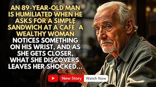 AN 89-YEAR-OLD MAN WAS HUMILIATED WHEN HE ASKED FOR A SIMPLE SANDWICH AT A CAFÉ WHEN...