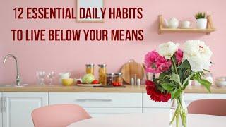 12 ESSENTIAL DAILY HABITS TO LIVE BELOW YOUR MEANS! FRUGAL LIVING! CROCKPOT MEATLOAF!