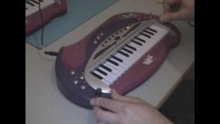 Circuit Bent Bratz Keyboard 2 by freeform delusion