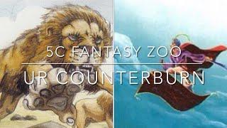 131) Fantasy-Zoo Vs Counter-Burn. Old school mtg. 93/94. Swedish B/R.