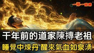1000多年前的睡眠大師陳摶老祖，道家千年秘傳：睡覺中煉丹，一覺醒來氣血如泉湧！#一禪一故事#禪 #佛 #道 #禪定 #悟道