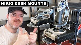 HIKIG 2 Set Desk Mount - HOTAS Setup & Review