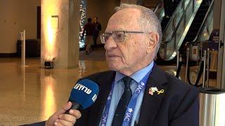 Prof. Alan Dershowitz to Arutz Sheva: 'Israel cannot depend on any one person being elected'