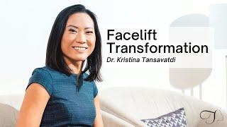 Dr. Kristina Tansavatdi | Facelift Transformation