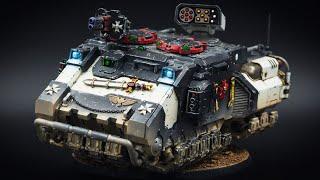 Black Templars Primaris Impulsor build video