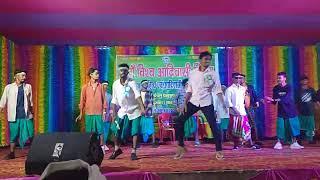 KUNKAL KANDA//AADIWASI DIWAS BOY SANTHALI DANCE 2024//SP college Dumka (jharkhand)2024