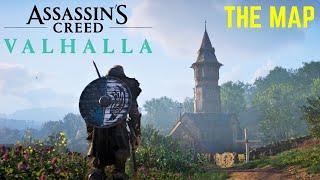 HOW BIG IS THE MAP in Assassin's Creed Valhalla? Walk Across England