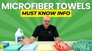 How To Select And Wash Your Microfiber Towels The Right Way!