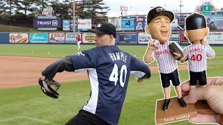 Bobbleheads of ME?! "Zack Hample Day" and VIP treatment with the Reading Fightin Phils