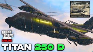 I TESTED THE TITAN 250 D EARLY IN GTA 5 ONLINE! (New AC130 First Look)