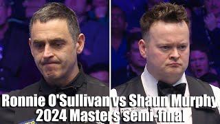 Ronnie O'sullivan Vs Shaun Murphy 2024 Masters Semi Final Snooker 