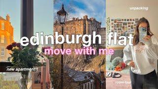 MOVING INTO A NEW FLAT IN EDINBURGHdecorating, room tour & unpacking