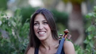 Leticia Moreno,  plays and talks about her new violin made by Marc Paquin.