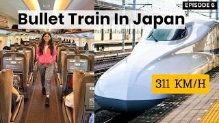 Japan's First Class Bullet Train l Riding Bullet Train In Japan | Kyoto Machiya Home Tour