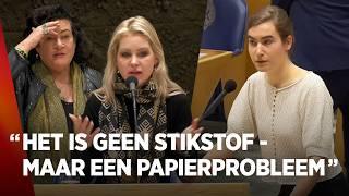 BBB-minister Wiersma valt helemaal stil na kritiek op stikstofbeleid | Lidewij de Vos (FVD)