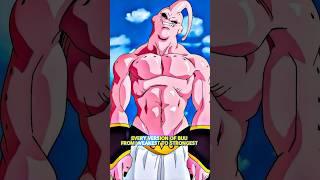 Every Version of Buu ranked from Weakest to Strongest?!