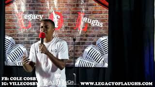 COLE COSBY PERFORMS AT LAUGH THERAPY