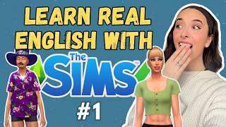 Improve Your English Speaking with The Sims!  (Fun and Relaxed English Lesson - Appearance)