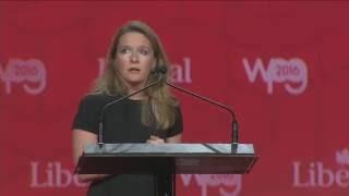 2016 Liberal Convention – Katie Telford