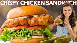 Best CHICKEN SANDWICH Recipe I ever made!