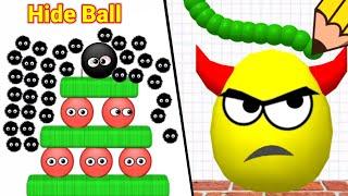 /  Hide Ball (draw to smash, save the dog ) brain teaser games/ 2048 gameplay part 15