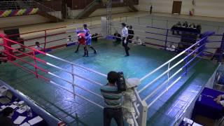 Чемпионат РК-2014, полуфинал. 60 кг. Кушенбаев - Сафиуллин