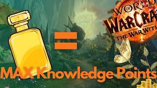 Max Knowledge Points & BEST Farming with this Potion!  BIG Gold in The War Within!