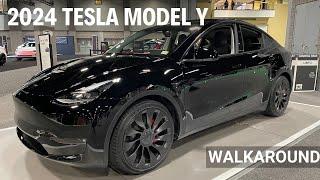 2024 Tesla Model Y Exterior & Interior Walkaround - Dual Motor configuration