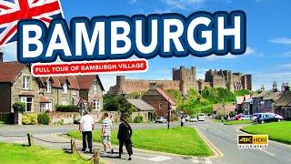 BAMBURGH | A walk from Bamburgh Village to Bamburgh Castle, beach and seafront!