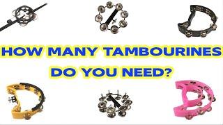 Every Drummer Needs at Least One (or Three) Tambourines