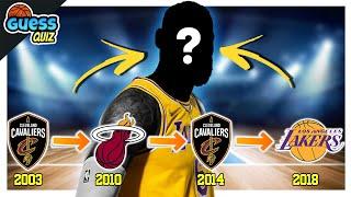 GUESS THE NBA PLAYER FROM THEIR TRANSFERS  NBA Quiz 2022