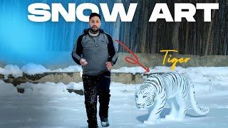 How To Make Amazing SNOW Art With AI | 2025