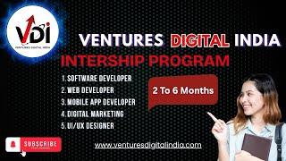 Internships for Freshers in Pune | Apply at Ventures Digital India